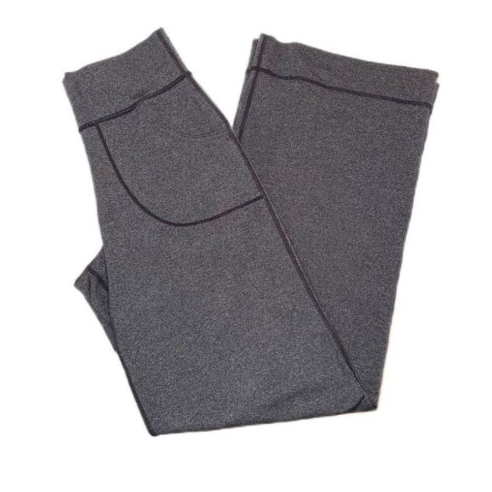 Lululemon Athletica Wide?Leg High Waisted Pants Gray Size 2